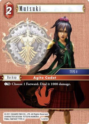 Mutsuki (OPUS V) - Premium Final Fantasy Single from Opus V - Just $0.25! Shop now at Game Crave Tournament Store