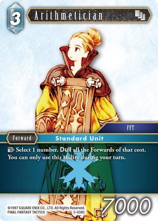 Arithmetician (OPUS V) Foil - Premium Final Fantasy Single from Opus V - Just $0.36! Shop now at Game Crave Tournament Store