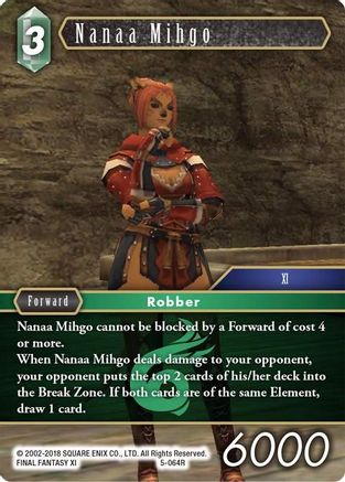 Nanaa Mihgo (OPUS V) - Premium Final Fantasy Single from Opus V - Just $0.25! Shop now at Game Crave Tournament Store