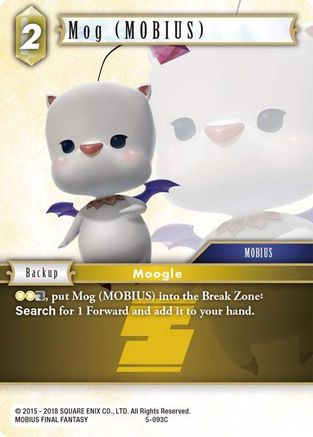 Mog (MOBIUS) (OPUS V) Foil - Premium Final Fantasy Single from Opus V - Just $0.28! Shop now at Game Crave Tournament Store