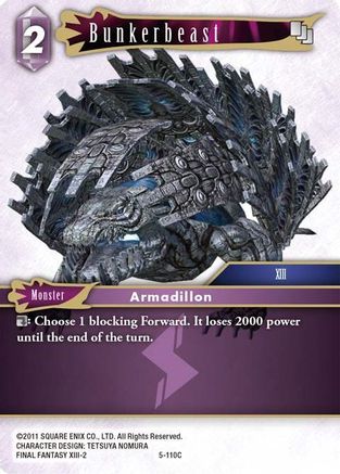 Bunkerbeast (OPUS V) - Premium Final Fantasy Single from Opus V - Just $0.25! Shop now at Game Crave Tournament Store