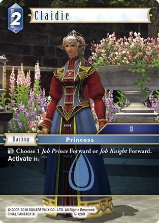 Claidie (OPUS V) Foil - Premium Final Fantasy Single from Opus V - Just $0.43! Shop now at Game Crave Tournament Store