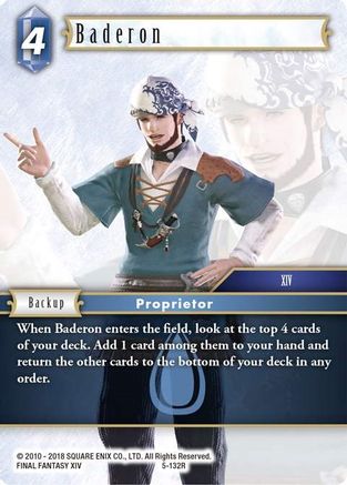 Baderon (OPUS V) Foil - Premium Final Fantasy Single from Opus V - Just $0.32! Shop now at Game Crave Tournament Store