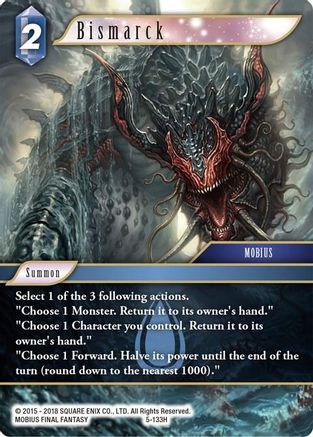 Bismarck (OPUS V) - Premium Final Fantasy Single from Opus V - Just $0.55! Shop now at Game Crave Tournament Store