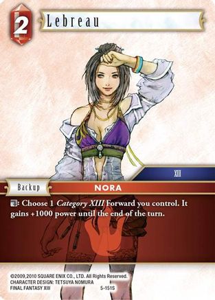 Lebreau (OPUS V) - Premium Final Fantasy Single from Opus V - Just $0.08! Shop now at Game Crave Tournament Store
