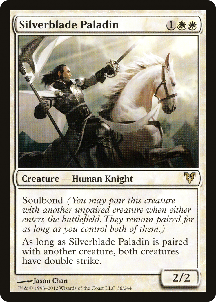 Silverblade Paladin (AVR-036) - Avacyn Restored - Premium MTG Single from Wizards of the Coast - Just $0.13! Shop now at Game Crave Tournament Store