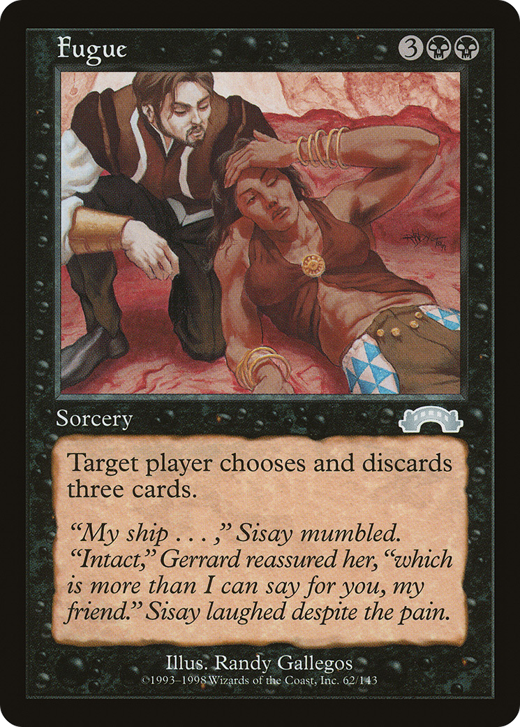Fugue (EXO-062) - Exodus - Premium MTG Single from Wizards of the Coast - Just $0.08! Shop now at Game Crave Tournament Store