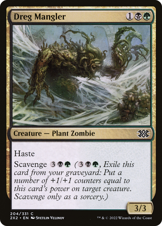 Dreg Mangler (2X2-204) - Double Masters 2022 Foil - Premium MTG Single from Wizards of the Coast - Just $0.25! Shop now at Game Crave Tournament Store