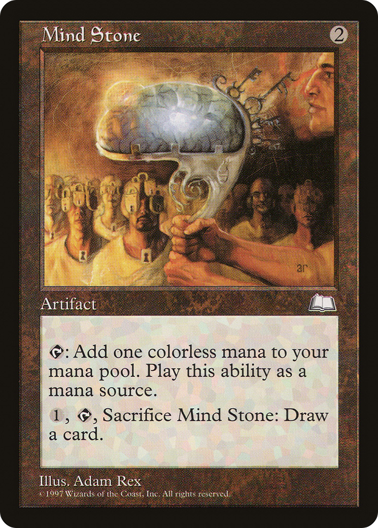 Mind Stone (WTH-153) - Weatherlight - Premium MTG Single from Wizards of the Coast - Just $0.20! Shop now at Game Crave Tournament Store