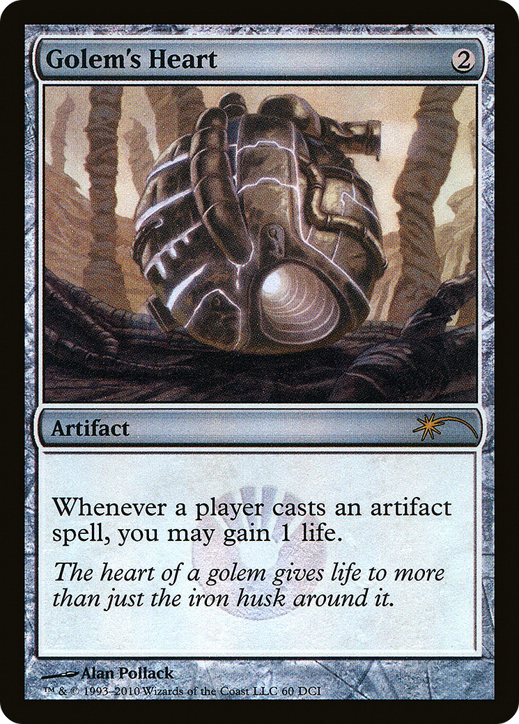Golem's Heart (PDCI-060) - DCI Promos Foil - Premium MTG Single from Wizards of the Coast - Just $0.13! Shop now at Game Crave Tournament Store