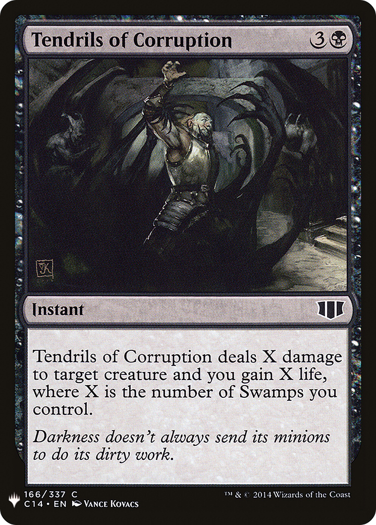 Tendrils of Corruption (MB1-789) - Mystery Booster - Premium MTG Single from Wizards of the Coast - Just $0.08! Shop now at Game Crave Tournament Store