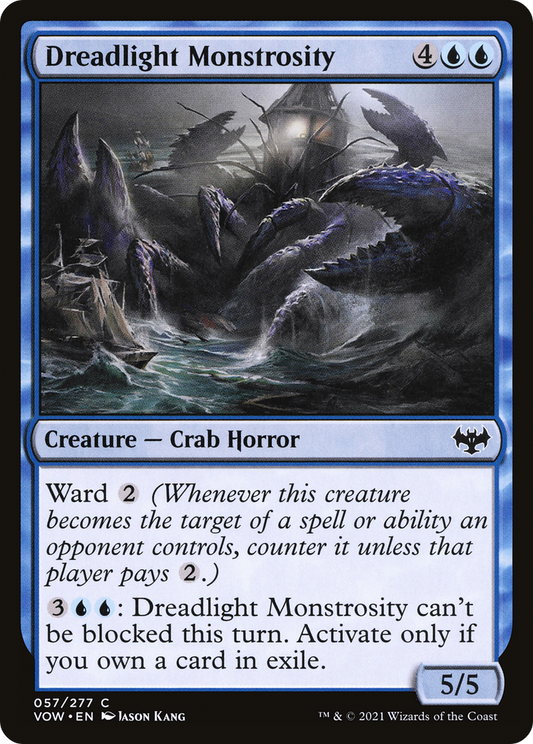 Dreadlight Monstrosity (VOW-057) - Innistrad: Crimson Vow - Premium MTG Single from Wizards of the Coast - Just $0.25! Shop now at Game Crave Tournament Store