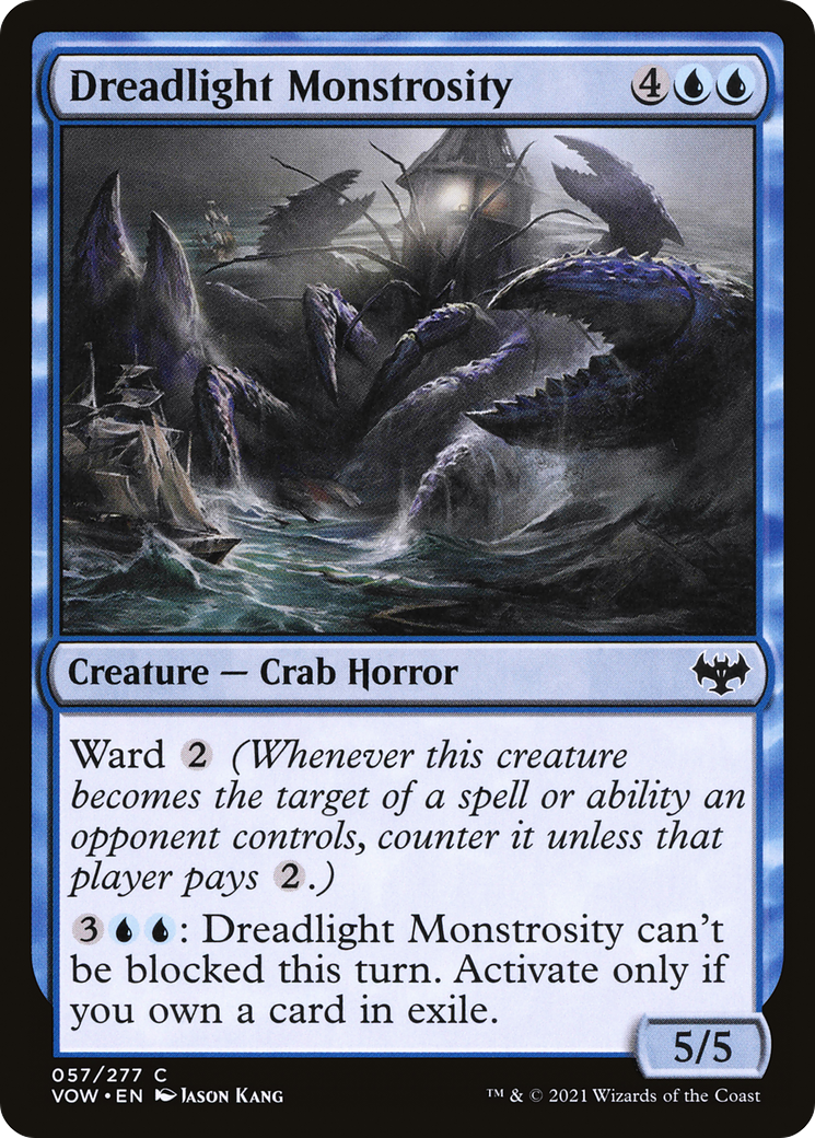 Dreadlight Monstrosity (VOW-057) - Innistrad: Crimson Vow Foil - Premium MTG Single from Wizards of the Coast - Just $0.25! Shop now at Game Crave Tournament Store