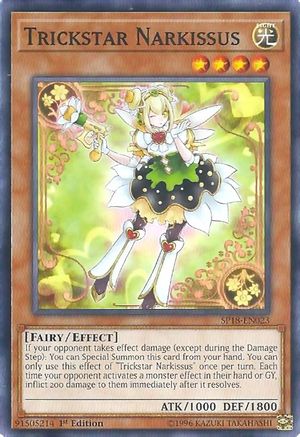 Trickstar Narkissus (SP18-EN023) - Star Pack VRAINS 1st Edition - Premium Yugioh Single from Konami - Just $0.25! Shop now at Game Crave Tournament Store