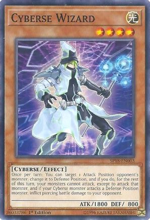 Cyberse Wizard (SP18-EN003) - Star Pack VRAINS 1st Edition - Premium Yugioh Single from Konami - Just $0.25! Shop now at Game Crave Tournament Store