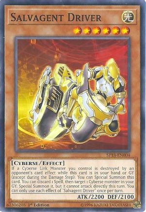 Salvagent Driver (SP18-EN004) - Star Pack VRAINS 1st Edition - Premium Yugioh Single from Konami - Just $0.08! Shop now at Game Crave Tournament Store