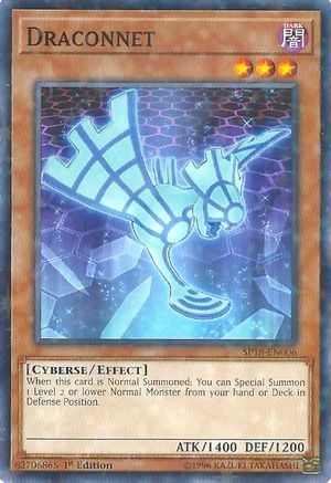 Draconnet (Starfoil) (SP18-EN006) - Star Pack VRAINS 1st Edition - Premium Yugioh Single from Konami - Just $2.69! Shop now at Game Crave Tournament Store