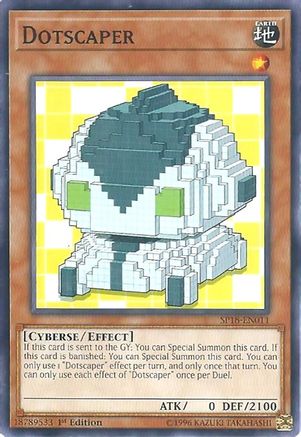 Dotscaper (SP18-EN011) - Star Pack VRAINS 1st Edition - Premium Yugioh Single from Konami - Just $0.67! Shop now at Game Crave Tournament Store