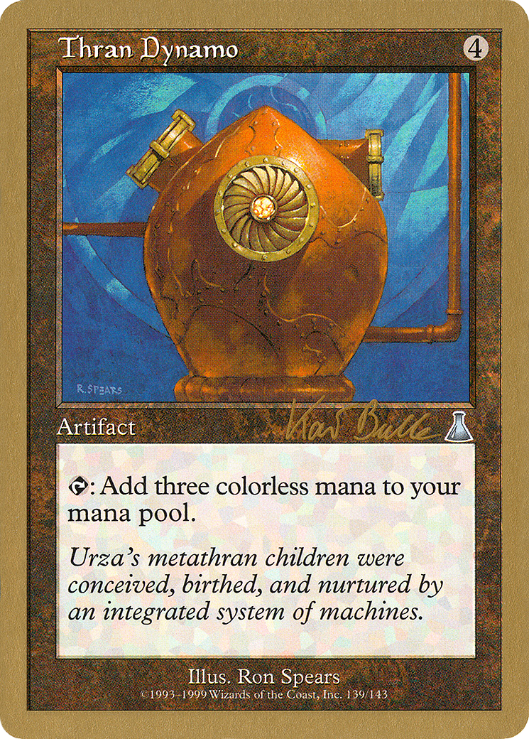 Thran Dynamo (WC99-KB139) - World Championship Decks 1999 - Premium MTG Single from Wizards of the Coast - Just $0.59! Shop now at Game Crave Tournament Store