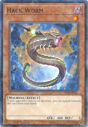 Hack Worm (Starfoil) (SP18-EN015) - Star Pack VRAINS 1st Edition - Premium Yugioh Single from Konami - Just $0.25! Shop now at Game Crave Tournament Store
