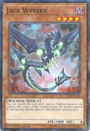 Jack Wyvern (Starfoil) (SP18-EN016) - Star Pack VRAINS 1st Edition - Premium Yugioh Single from Konami - Just $0.26! Shop now at Game Crave Tournament Store