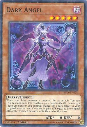 Dark Angel (Starfoil) (SP18-EN024) - Star Pack VRAINS 1st Edition - Premium Yugioh Single from Konami - Just $0.26! Shop now at Game Crave Tournament Store
