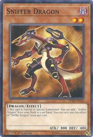 Sniffer Dragon (SP18-EN026) - Star Pack VRAINS 1st Edition - Premium Yugioh Single from Konami - Just $0.13! Shop now at Game Crave Tournament Store