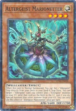 Altergeist Marionetter (Starfoil) (SP18-EN028) - Star Pack VRAINS 1st Edition - Premium Yugioh Single from Konami - Just $0.71! Shop now at Game Crave Tournament Store