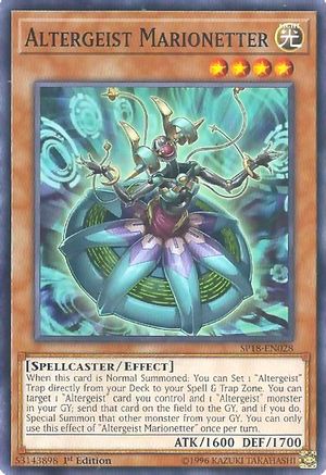 Altergeist Marionetter (SP18-EN028) - Star Pack VRAINS 1st Edition - Premium Yugioh Single from Konami - Just $0.25! Shop now at Game Crave Tournament Store