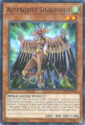 Altergeist Silquitous (Starfoil) (SP18-EN030) - Star Pack VRAINS 1st Edition - Premium Yugioh Single from Konami - Just $0.33! Shop now at Game Crave Tournament Store