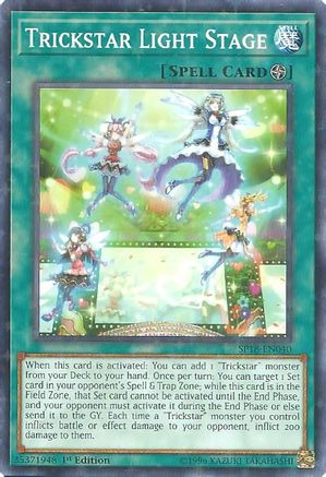 Trickstar Light Stage (Starfoil) (SP18-EN040) - Star Pack VRAINS 1st Edition - Premium Yugioh Single from Konami - Just $1.71! Shop now at Game Crave Tournament Store