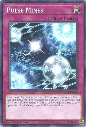 Pulse Mines (SP18-EN046) - Star Pack VRAINS 1st Edition - Premium Yugioh Single from Konami - Just $0.25! Shop now at Game Crave Tournament Store