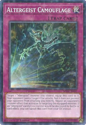 Altergeist Camouflage (Starfoil) (SP18-EN047) - Star Pack VRAINS 1st Edition - Premium Yugioh Single from Konami - Just $0.60! Shop now at Game Crave Tournament Store