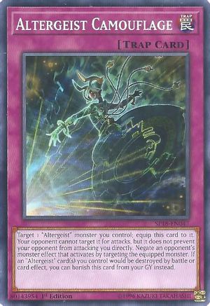 Altergeist Camouflage (SP18-EN047) - Star Pack VRAINS 1st Edition - Premium Yugioh Single from Konami - Just $0.24! Shop now at Game Crave Tournament Store