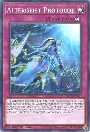 Altergeist Protocol (SP18-EN048) - Star Pack VRAINS 1st Edition - Premium Yugioh Single from Konami - Just $0.30! Shop now at Game Crave Tournament Store