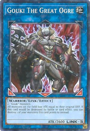 Gouki The Great Ogre (Starfoil) (SP18-EN034) - Star Pack VRAINS 1st Edition - Premium Yugioh Single from Konami - Just $0.38! Shop now at Game Crave Tournament Store