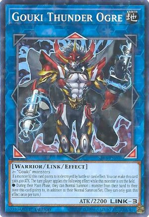 Gouki Thunder Ogre (Starfoil) (SP18-EN035) - Star Pack VRAINS 1st Edition - Premium Yugioh Single from Konami - Just $0.44! Shop now at Game Crave Tournament Store