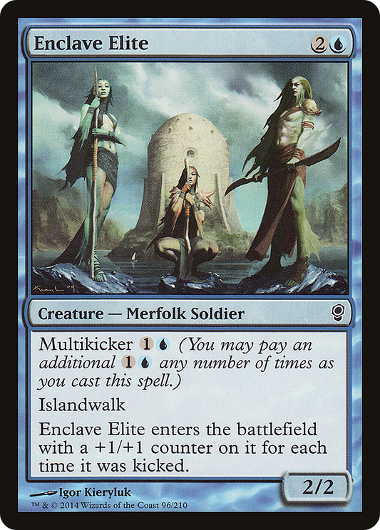Enclave Elite (CNS-096) - Conspiracy Foil - Premium MTG Single from Wizards of the Coast - Just $0.12! Shop now at Game Crave Tournament Store