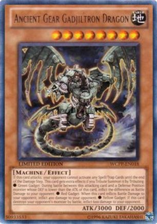 Ancient Gear Gadjiltron Dragon (WCPP-EN018) - World Championship 2010 Card Pack Limited - Premium Yugioh Single from Konami - Just $7.32! Shop now at Game Crave Tournament Store