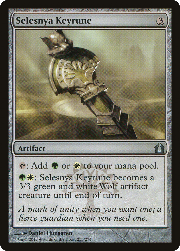 Selesnya Keyrune (RTR-233) - Return to Ravnica - Premium MTG Single from Wizards of the Coast - Just $0.08! Shop now at Game Crave Tournament Store