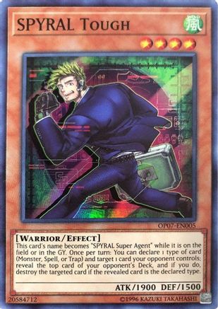 SPYRAL Tough (OP07-EN005) - OTS Tournament Pack 7 Unlimited - Premium Yugioh Single from Konami - Just $0.62! Shop now at Game Crave Tournament Store