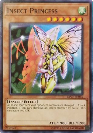 Insect Princess (OP07-EN015) - OTS Tournament Pack 7 Unlimited - Premium Yugioh Single from Konami - Just $0.25! Shop now at Game Crave Tournament Store