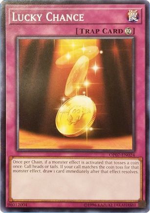 Lucky Chance (OP07-EN024) - OTS Tournament Pack 7 Unlimited - Premium Yugioh Single from Konami - Just $0.26! Shop now at Game Crave Tournament Store