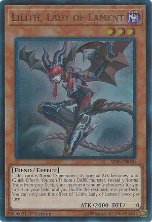 Lilith, Lady of Lament (SR06-EN000) - Structure Deck: Lair of Darkness 1st Edition - Premium Yugioh Single from Konami - Just $0.79! Shop now at Game Crave Tournament Store