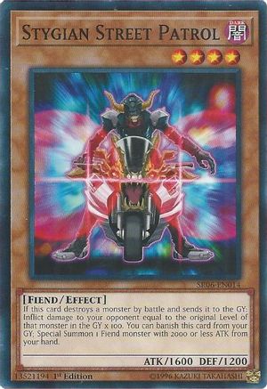 Stygian Street Patrol (SR06-EN014) - Structure Deck: Lair of Darkness 1st Edition - Premium Yugioh Single from Konami - Just $0.26! Shop now at Game Crave Tournament Store