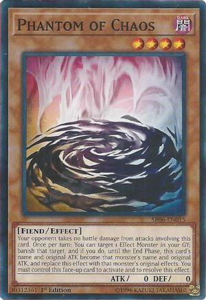 Phantom of Chaos (SR06-EN015) - Structure Deck: Lair of Darkness 1st Edition - Premium Yugioh Single from Konami - Just $0.25! Shop now at Game Crave Tournament Store