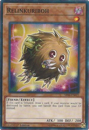 Relinkuriboh (SR06-EN021) - Structure Deck: Lair of Darkness 1st Edition - Premium Yugioh Single from Konami - Just $0.26! Shop now at Game Crave Tournament Store