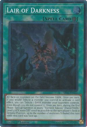 Lair of Darkness (SR06-EN022) - Structure Deck: Lair of Darkness 1st Edition - Premium Yugioh Single from Konami - Just $0.54! Shop now at Game Crave Tournament Store