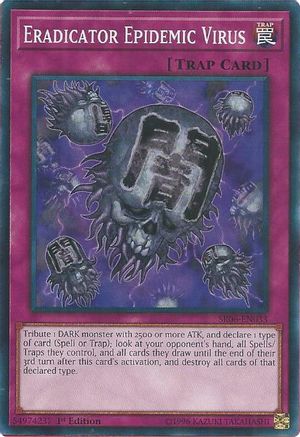 Eradicator Epidemic Virus (SR06-EN033) - Structure Deck: Lair of Darkness 1st Edition - Premium Yugioh Single from Konami - Just $0.54! Shop now at Game Crave Tournament Store