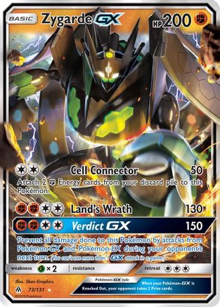 Zygarde-GX 73/131 - Forbidden Light Holofoil - Premium Pokemon Single from Nintendo - Just $5.34! Shop now at Game Crave Tournament Store